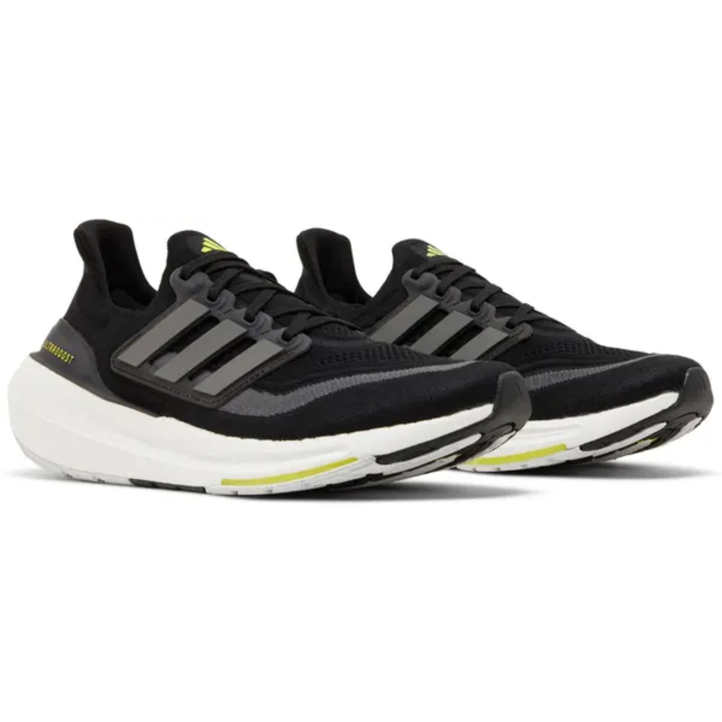 Adidas Men's Black/Grey UltraBoost Light Sneakers, HQ6339 (No Box)