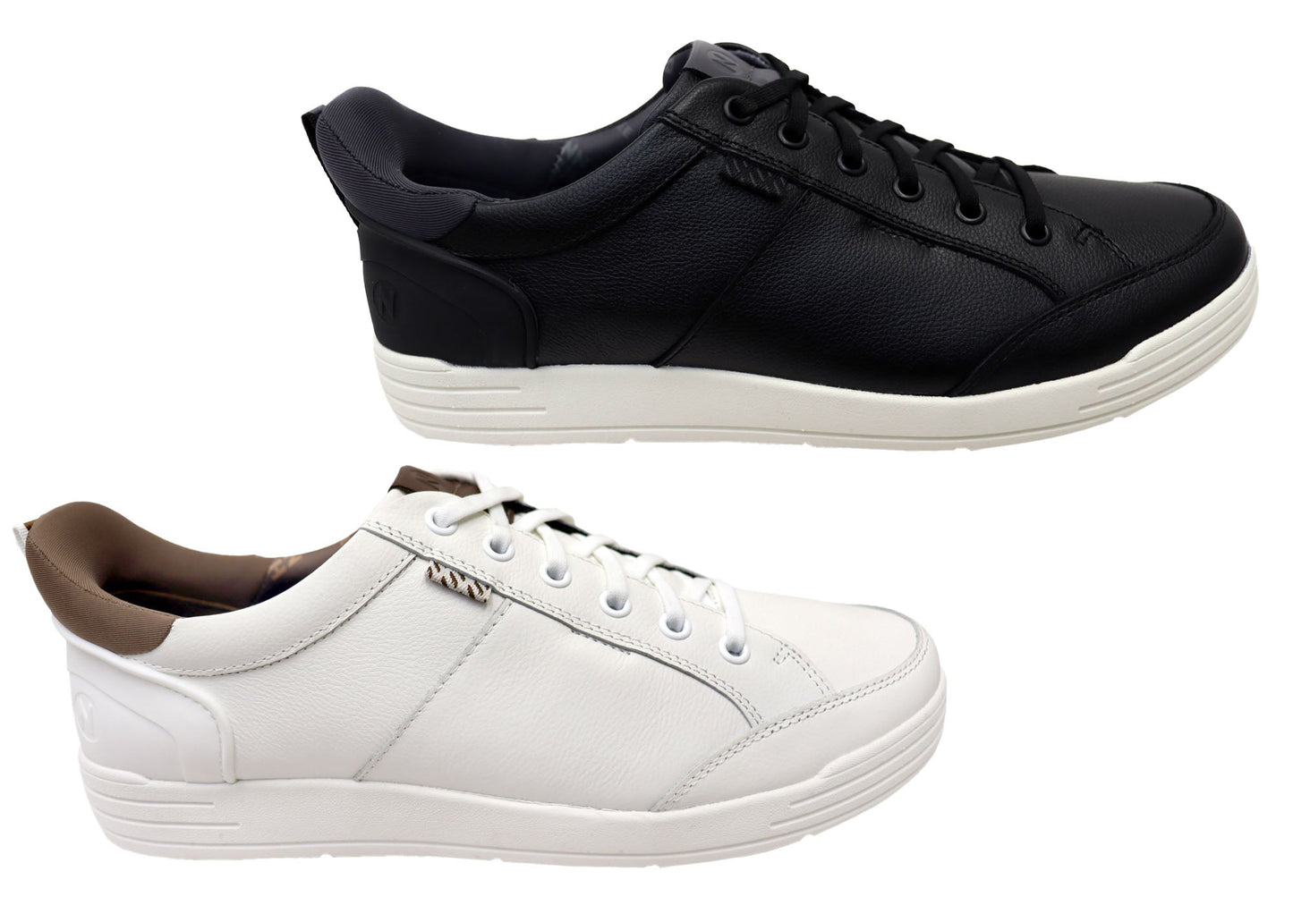 Nunn Bush By Florsheim Mens EE Extra Wide Leather Kore EZ Sneakers