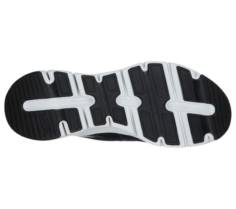 Mens Wide Fit Skechers SK232043WW Arch Fit Banlin Walking Trainers