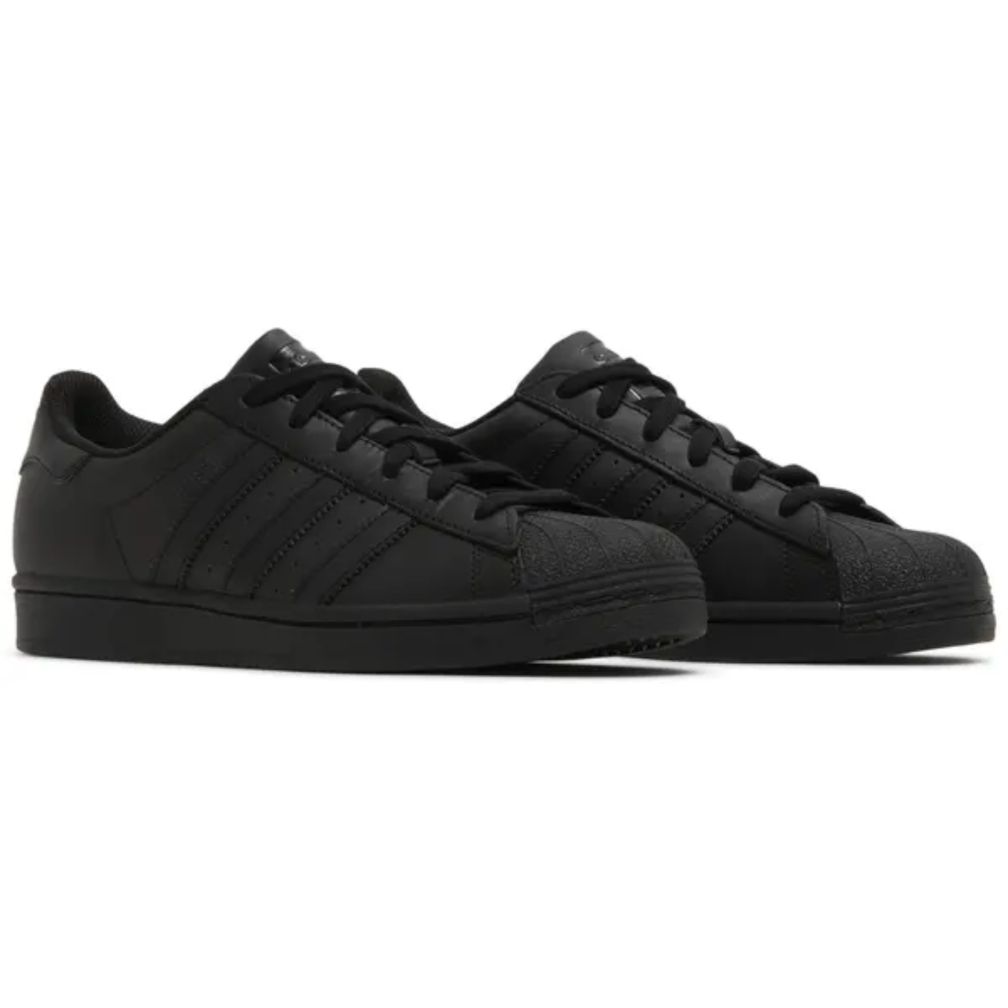 Adidas Originals Men's Black Superstar Sneakers, EG4957 (No Box)
