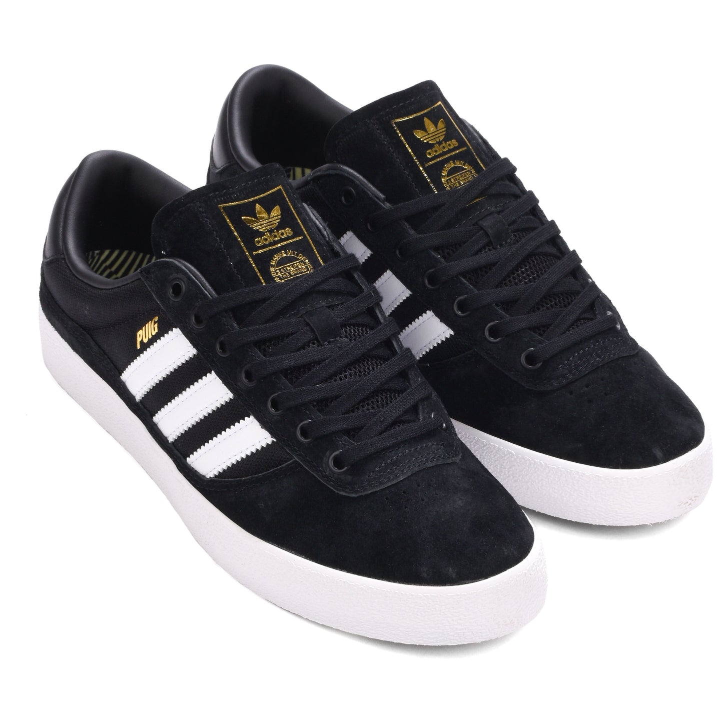 Adidas - Puig Indoor (Black/White/Lime)
