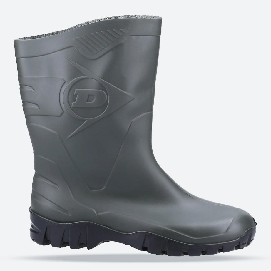 Men's Wide Fit Dunlop Dee Calf Length Wellington Boots W116A