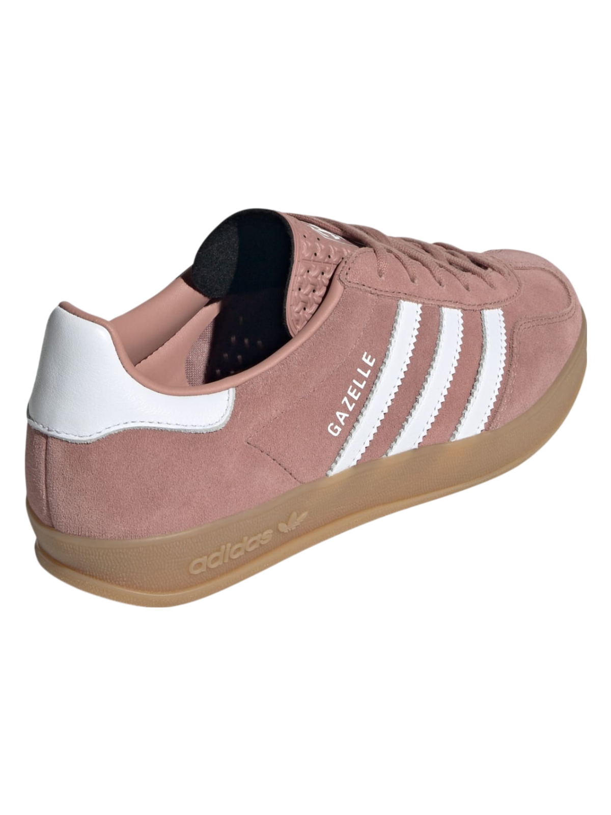 Adidas Originals Women's Pink/Warm Clay/Gum Gazelle Indoor Sneakers, JS1397