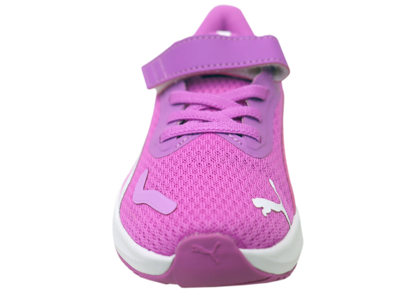 Puma Lite AC PS Kids Girls Comfortable Athletic Shoes Electric Orchid