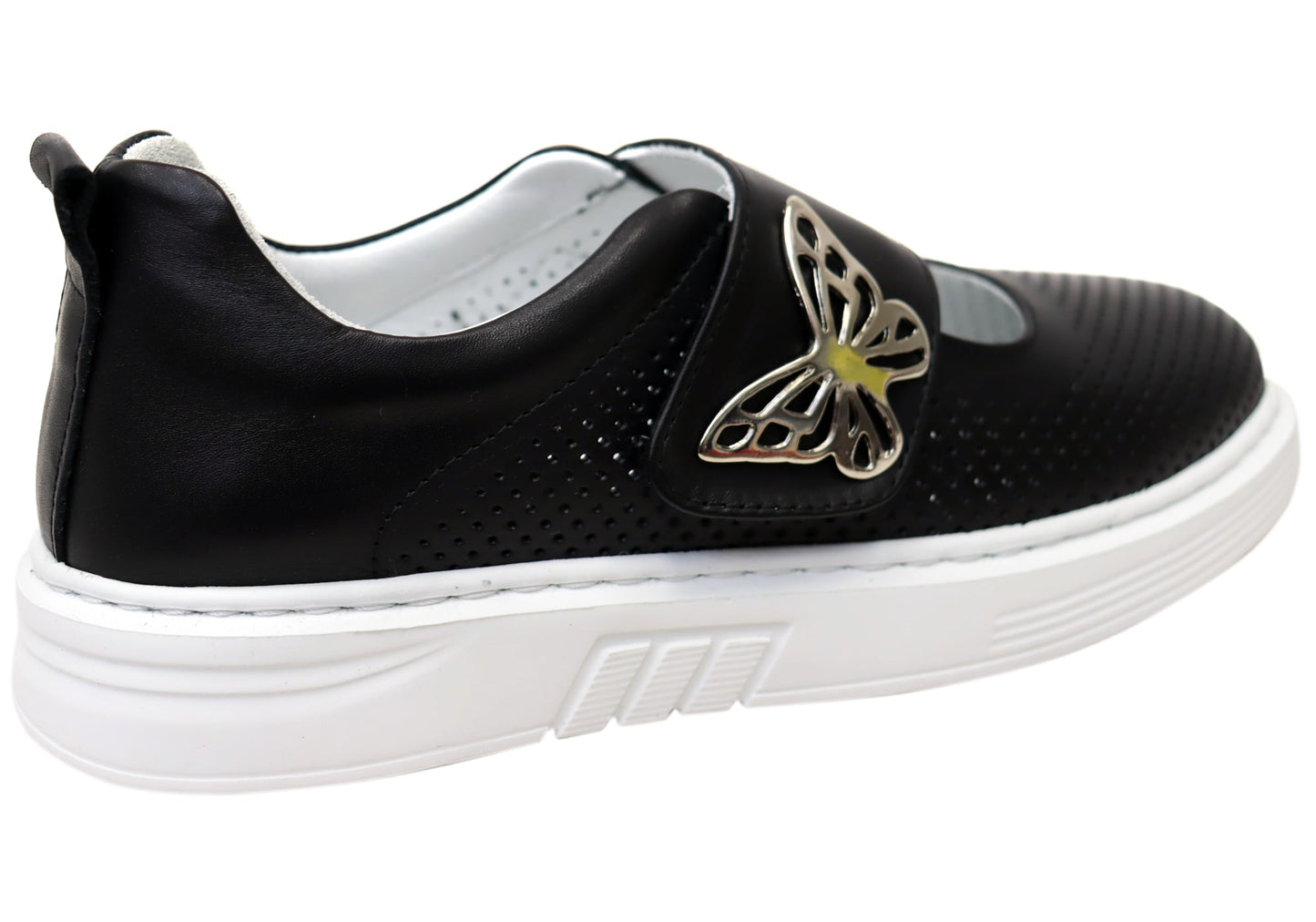Orizonte Butterfly Womens European Comfortable Leather Mary Jane Shoes
