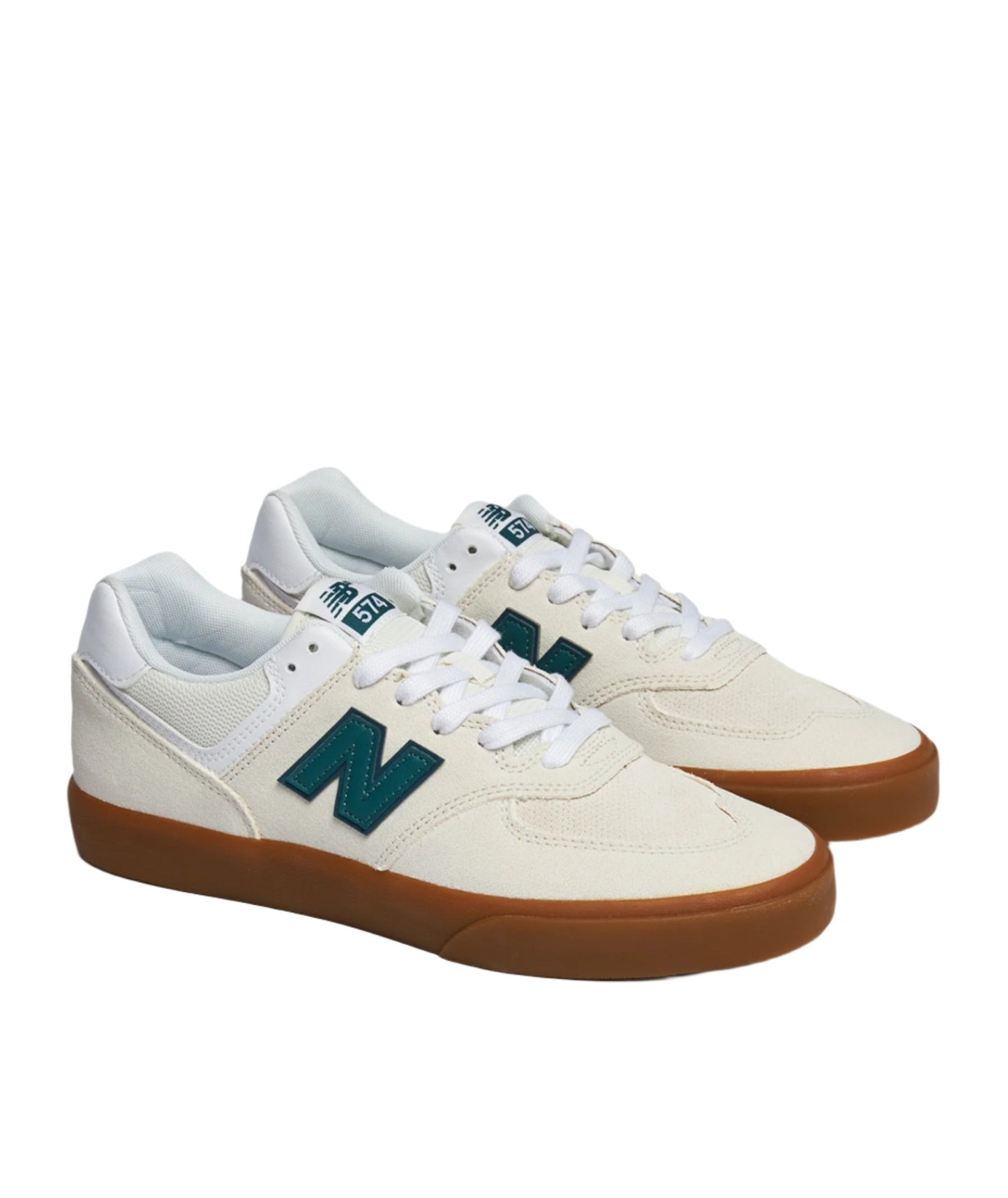 New Balance - 574 VWG (White/Green)*SALE