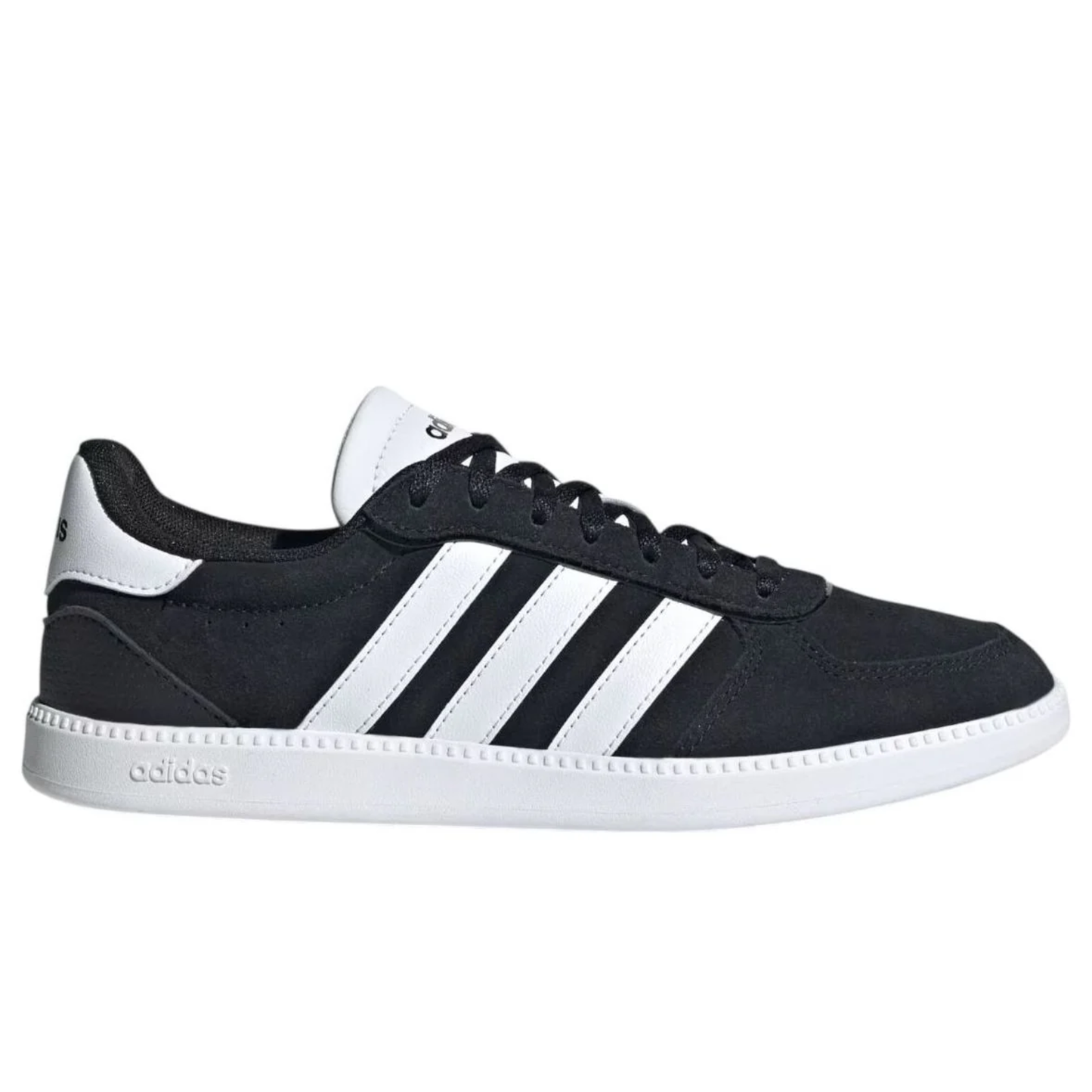 Adidas Womens Black Breaknet Sleek Sneakers, IH5466 (Damaged Box)