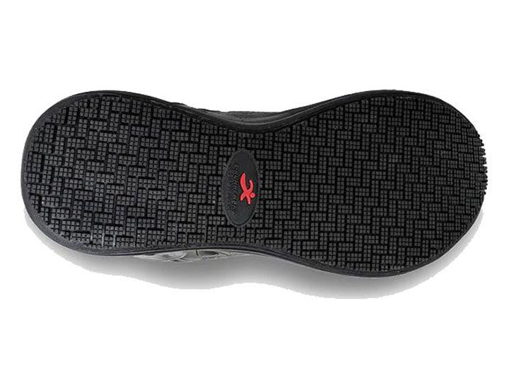 Mens Wide Fit I-Runner Pro Leather Oil and Slip Resistant Trainers