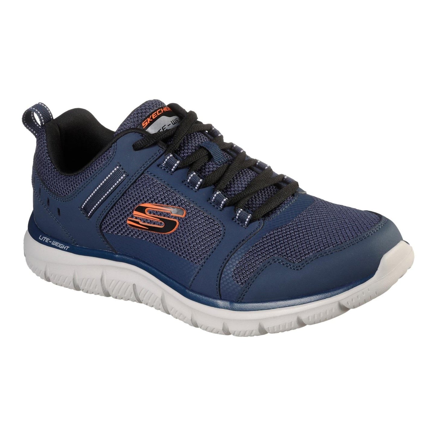 Men's Wide Fit Skechers 232001 Track Knockhill Trainers