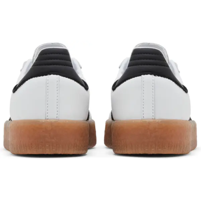 Adidas Originals Women's White/Black Sambae Sneakers, JI1349 (No Box)