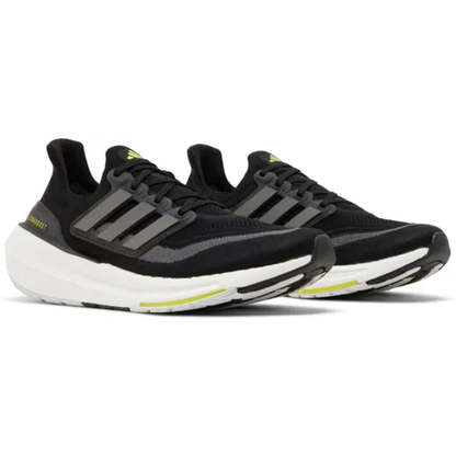 Adidas Men's Black/Grey UltraBoost Light Sneakers, HQ6339 (No Box)