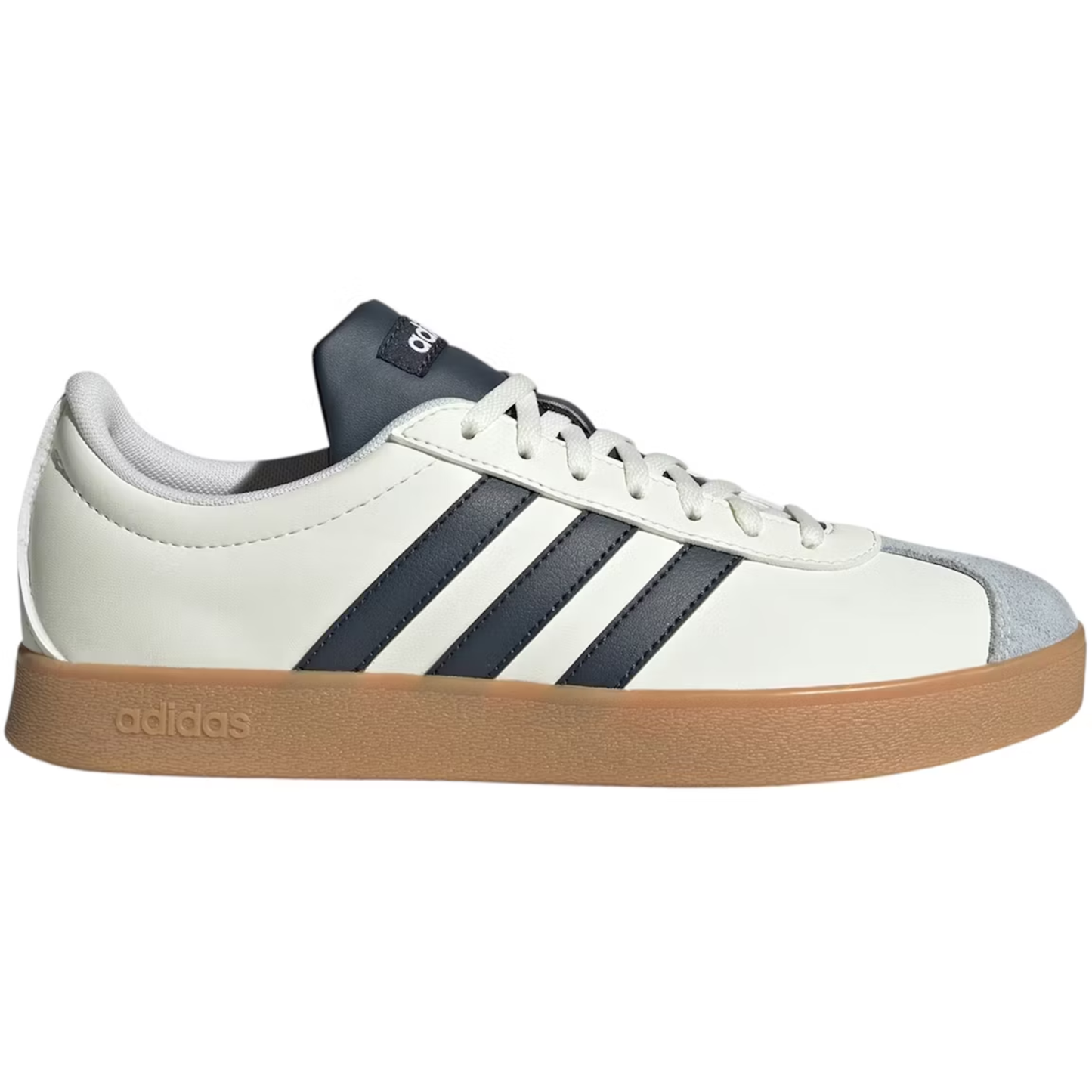 Adidas Women's White VL Court Base Sneakers, JI1766