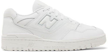 New Balance Men's Sneakers, White / White / White, BB550WWW