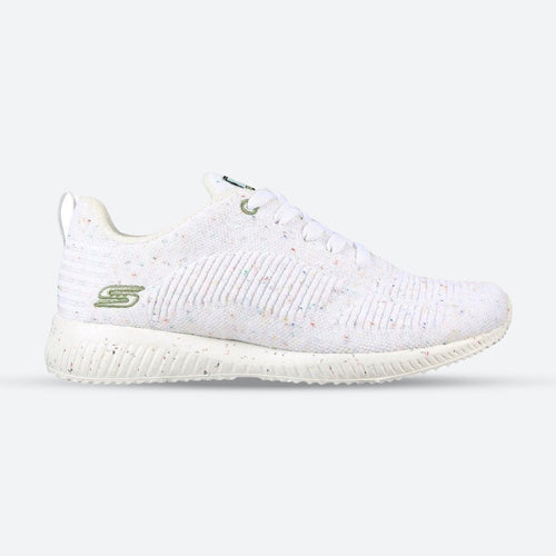 Womens Wide Fit Skechers Bobs Squad Reclaim Life 117282 Walking Trainers