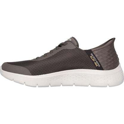 Men's Wide Fit Skechers 216324 Slip-ins Go Walk Flex Hands Up Trainers