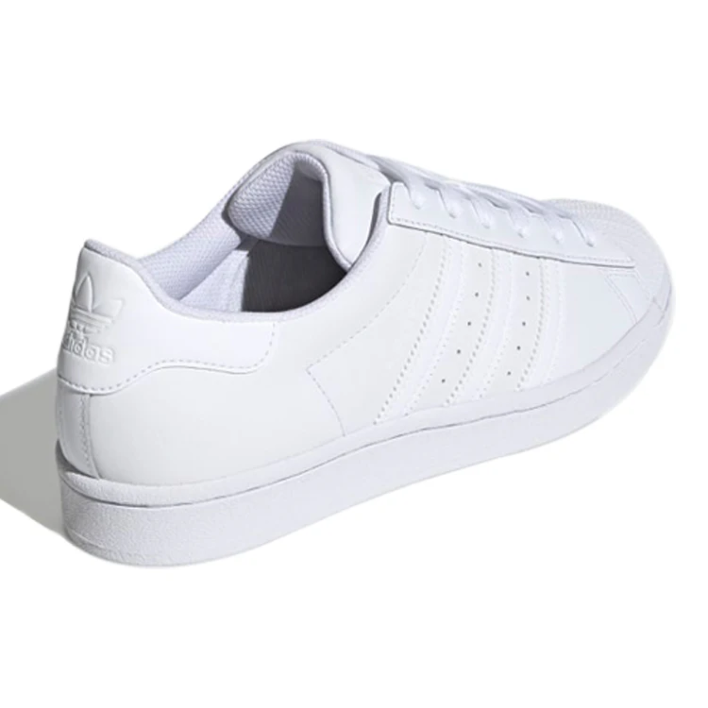Adidas Womens Superstar 'Triple White' Sneakers, FV3285