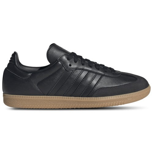Adidas Originals Women's Samba OG Sneakers, Black/Black/Carbon, JS2762