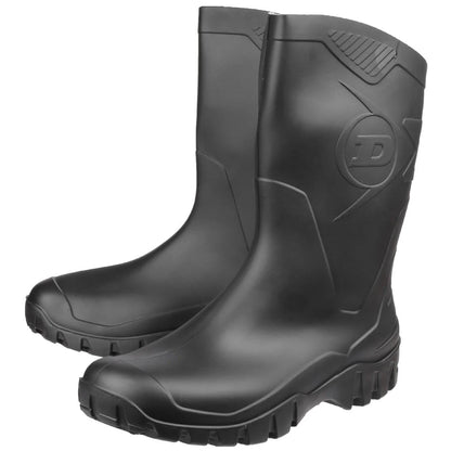 Men's Wide Fit Dunlop Dee Calf Length Wellington Boots W116A
