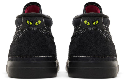 New Balance Numeric 417 Franky Villani Black Black Cat Halloween Shoes