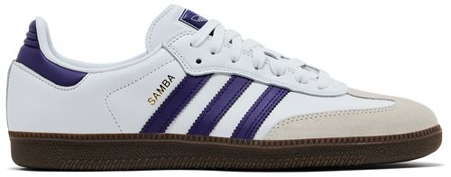 Adidas Originals Men's Purple Samba OG Sneakers, IE6613