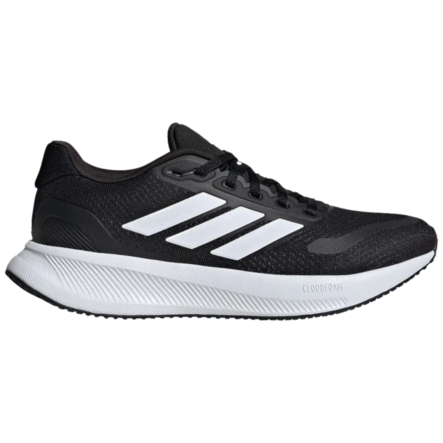 Adidas Women's Black/White Runfalcon 5 Sneakers, IH7759