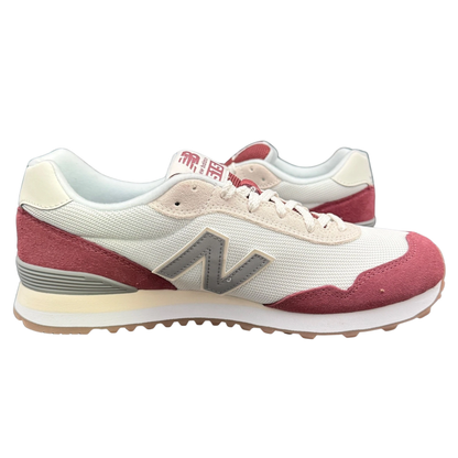 New Balance Men's White/Red 515 Athletic Sneakers, ML515TWT
