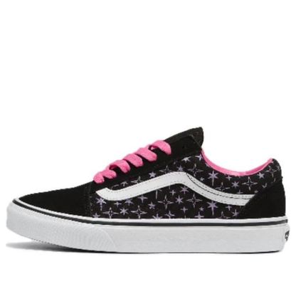 Vans Mens 'Black Pink'Old Skool Shoes, VN000CP5448