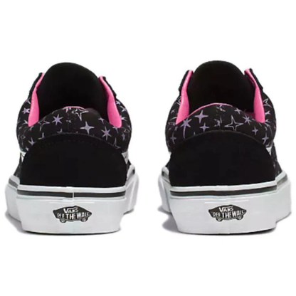 Vans Mens 'Black Pink'Old Skool Shoes, VN000CP5448