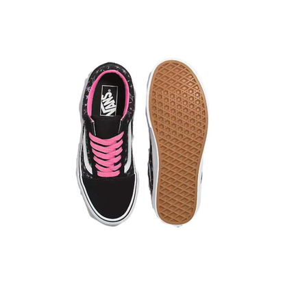 Vans Mens 'Black Pink'Old Skool Shoes, VN000CP5448