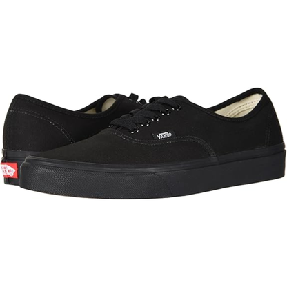 Adidas Mens Black Mono Authentic Sneakers, VN0EE0BKA