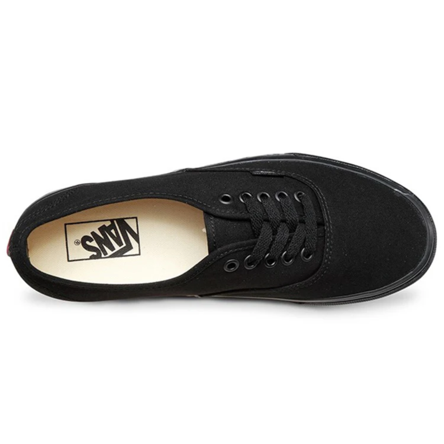 Adidas Mens Black Mono Authentic Sneakers, VN0EE0BKA