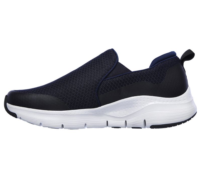 Mens Wide Fit Skechers SK232043WW Arch Fit Banlin Walking Trainers