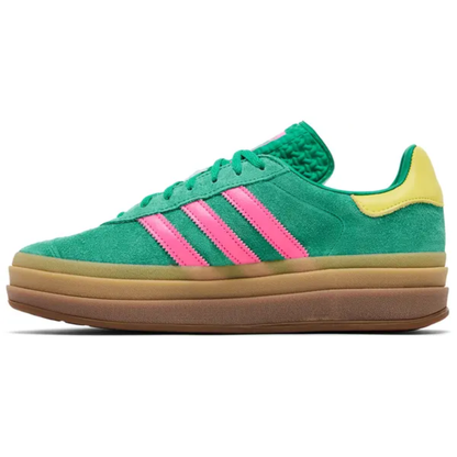 Adidas Womens Green Wmns Gazelle Bold, JH9668