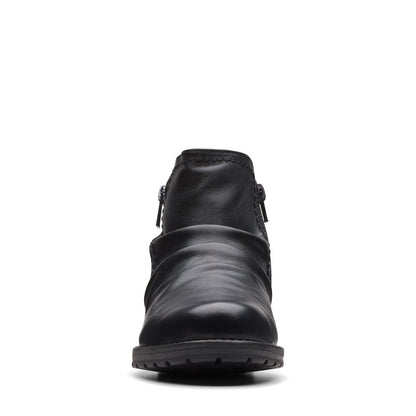 Clarks Aspra Walk Waterproof 26175203 Womens Black Ankle & Booties Boots