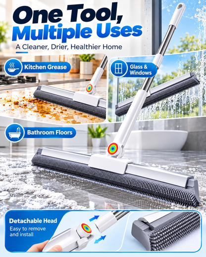 Wet & Dry Floor Squeegee Mop