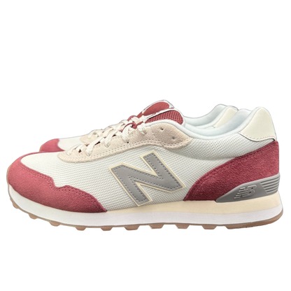New Balance Men's White/Red 515 Athletic Sneakers, ML515TWT