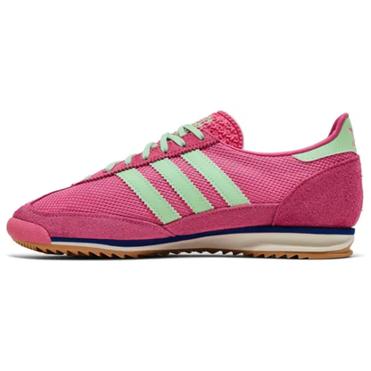 Adidas Originals Women's Pink/Green Spark SL72 OG Sneakers, JI1879 (No Box)