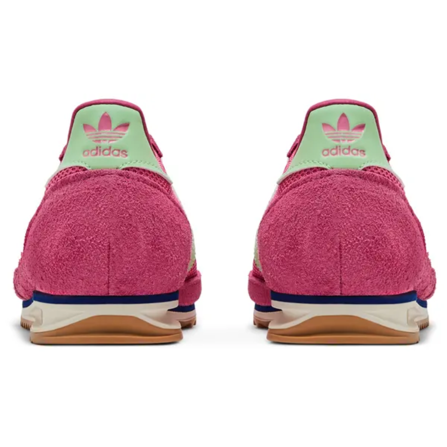 Adidas Originals Women's Pink/Green Spark SL72 OG Sneakers, JI1879 (No Box)