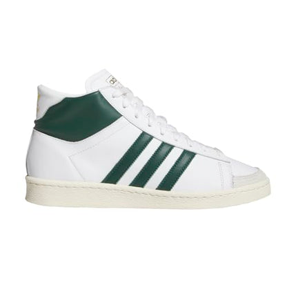 Adidas Mens White Jabbar High Sneakers, JI3444