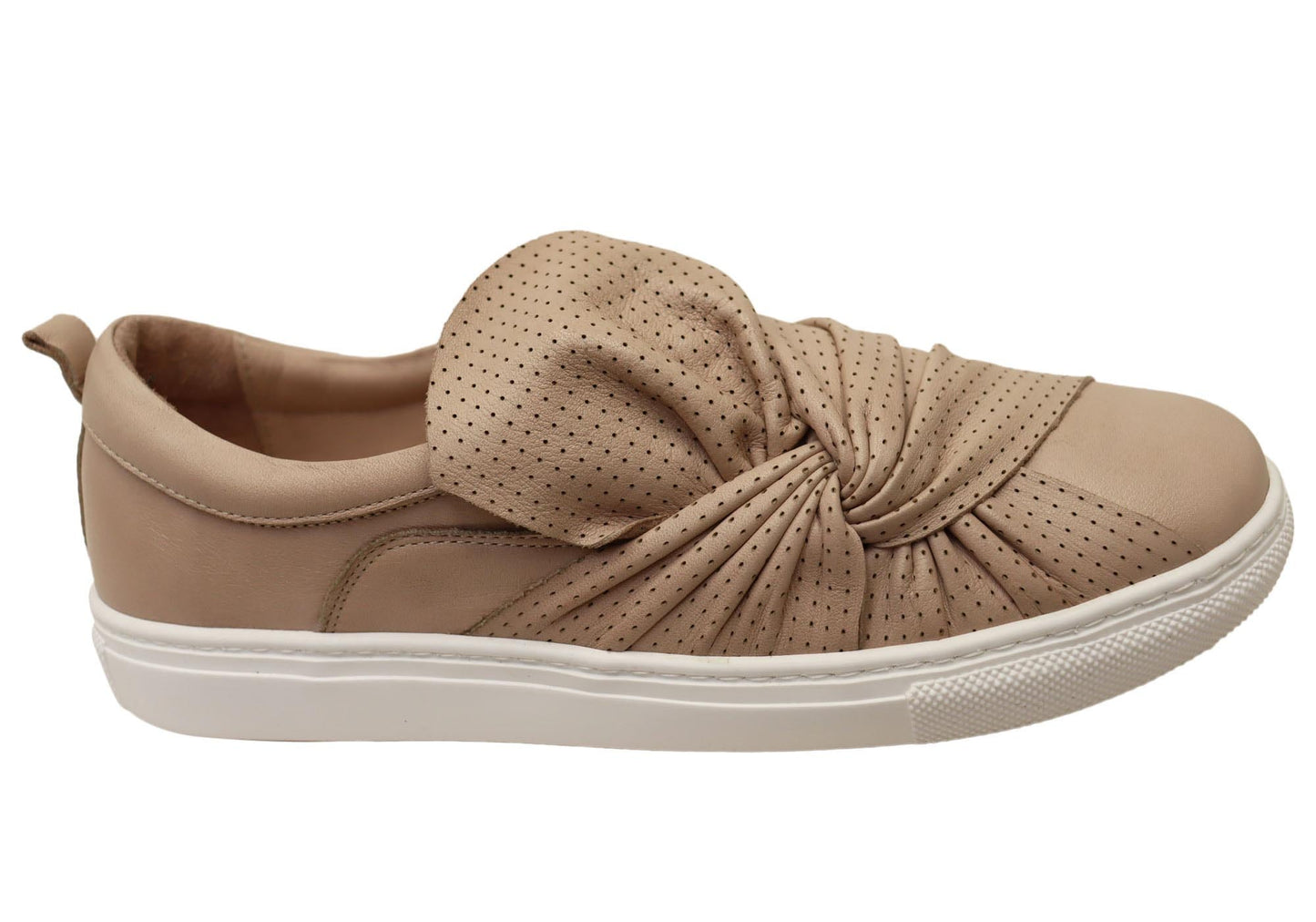 Orizonte Colette Womens European Leather Comfortable Slip On Shoes