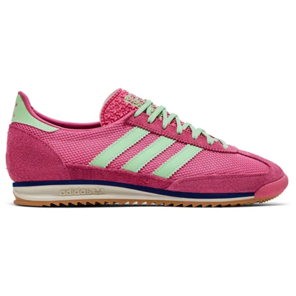 Adidas Originals Women's Pink/Green Spark SL72 OG Sneakers, JI1879 (No Box)