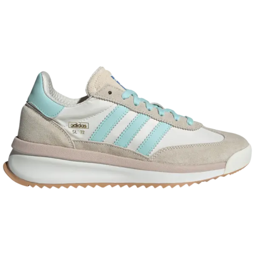 Adidas Men's Cream/Aqua SL72 RTN Sneakers, IH7988 (No Box)