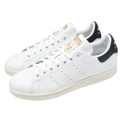 Adidas Originals Men's White/Beige/Black Stan Smith Sneakers, JI3379 (No Box)