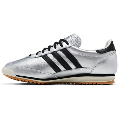 Adidas Originals Women's Silver/Black SL72 OG Sneakers, JH6363 (No Box)