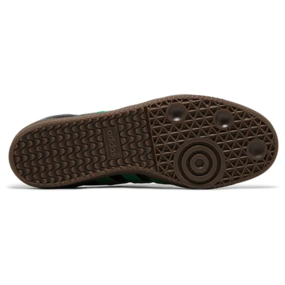 Adidas Orignals Women's Black/Green Samba OG Sneakers, IE6520 (No Box)