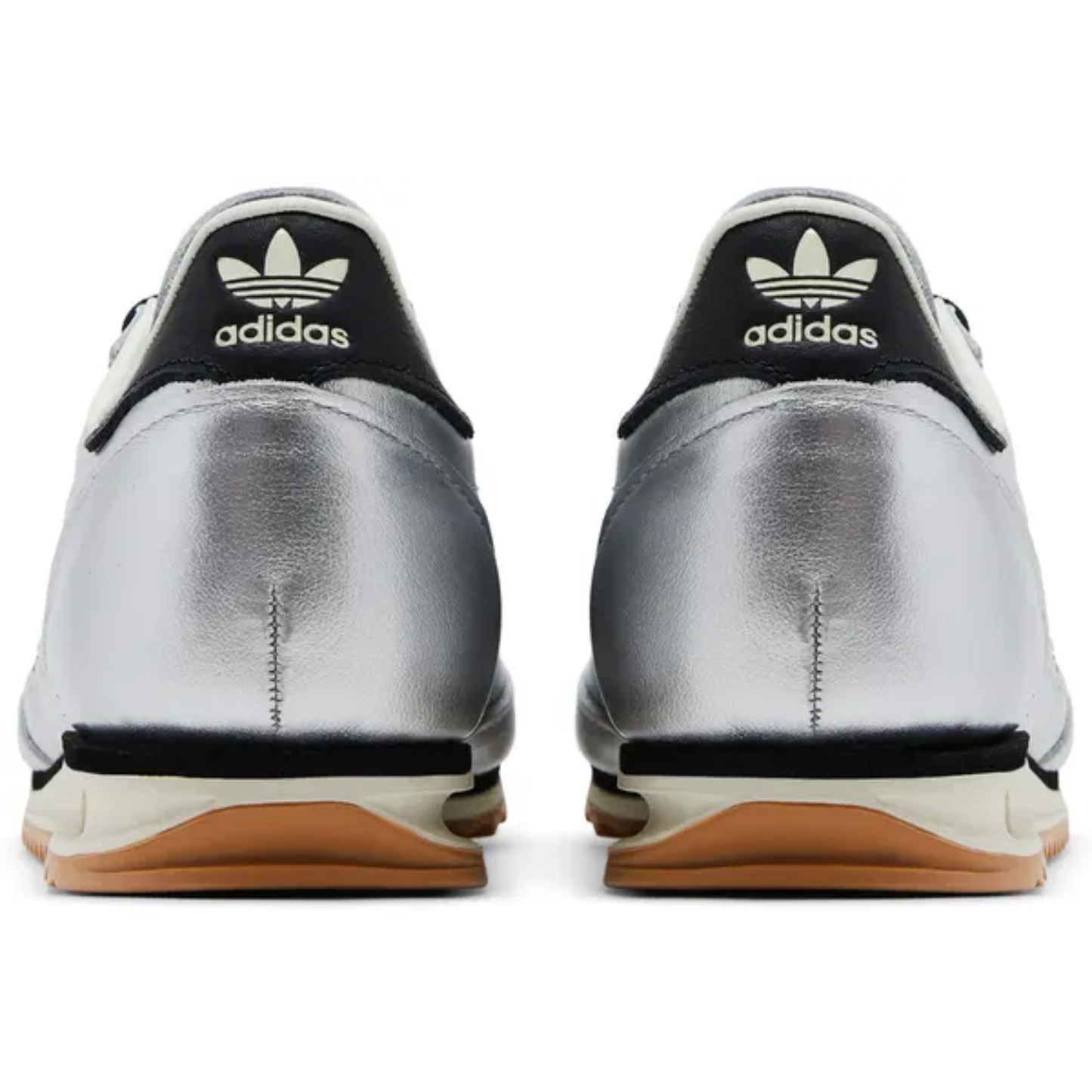 Adidas Originals Women's Silver/Black SL72 OG Sneakers, JH6363 (No Box)