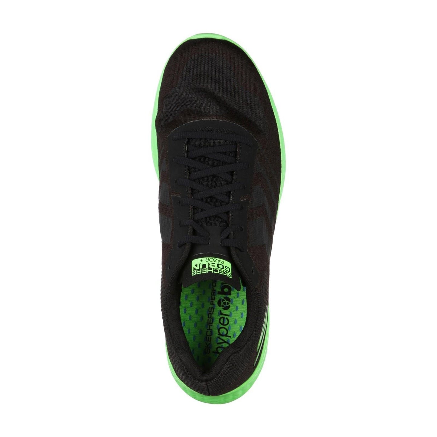 Men's Wide Fit Skechers Go Run Razor + Razor + Sports Trainers