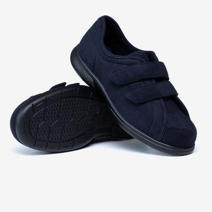 Mens Wide Fit Tredd Well Stanley Velcro Slippers