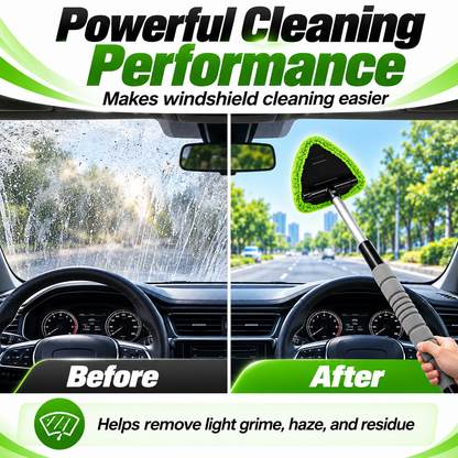 9-Piece Windshield Cleaning Kit – Extendable Car Window Cleaner for a Streak-Free Shine 🚗✨