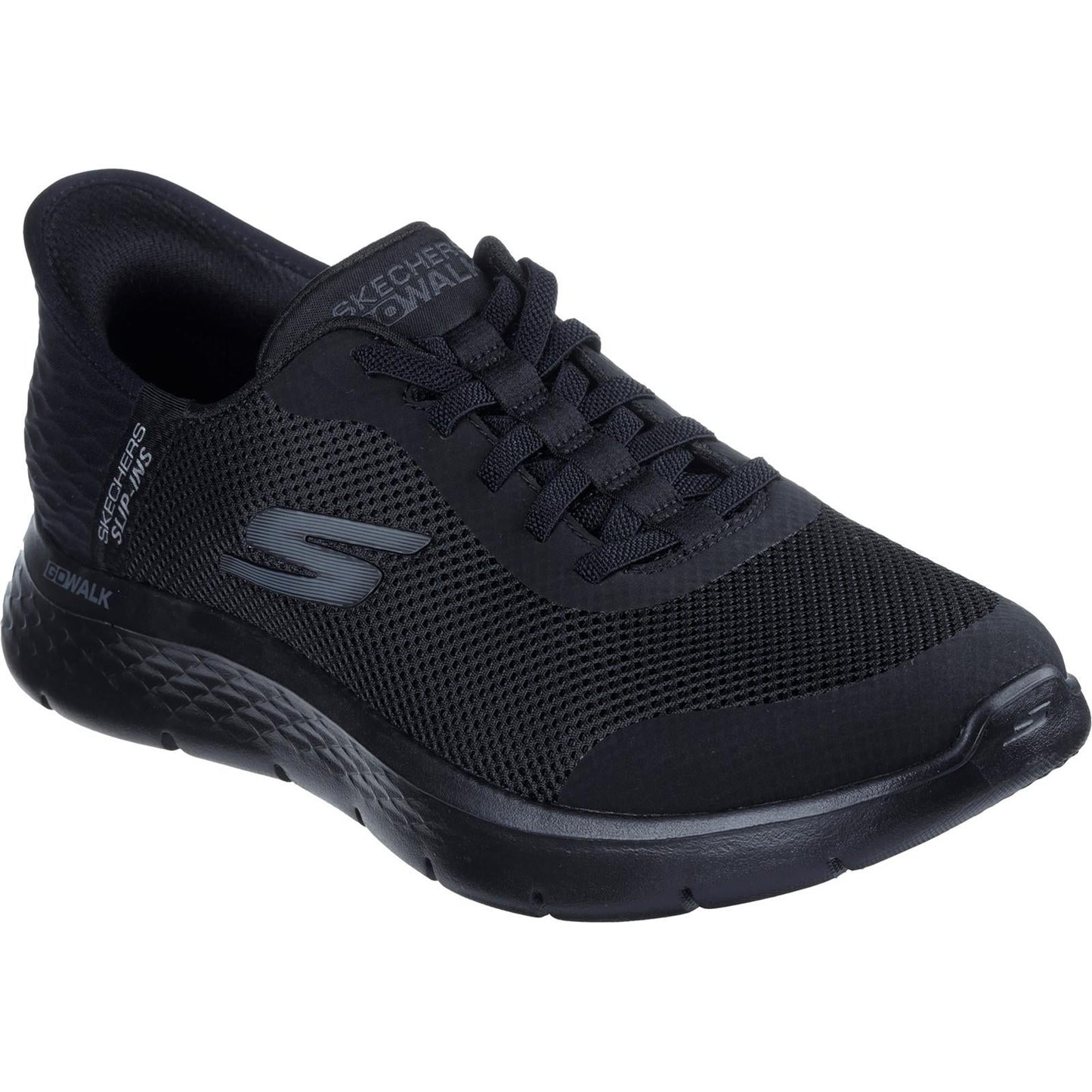Men's Wide Fit Skechers 216324 Slip-ins Go Walk Flex Hands Up Trainers